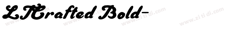 LTCrafted Bold字体转换